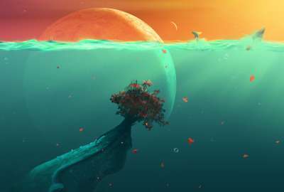 Underwater Tree