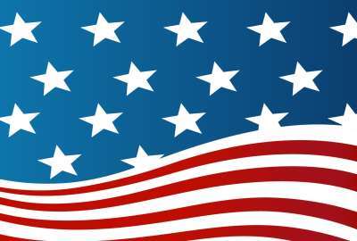 USA Flag 16072