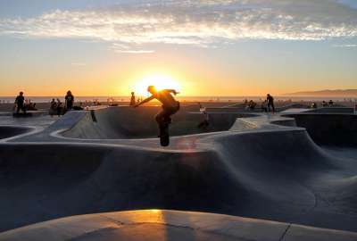 Venice Beach and Boardwalk Los Angeles United States