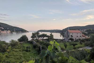 View From Airbnb Just Outside of Dubrovnik Croatia