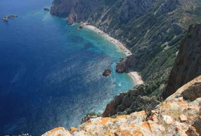 View From Capo Rosso Corse France