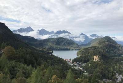 View From the Balcony of Neuschwanstein Castle