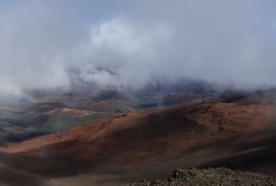 Visited Mount Haleakala on a Cloudy Day