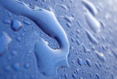 Water Drops Closeup