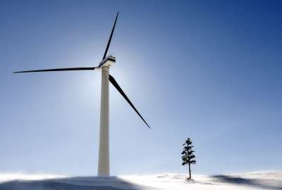 Wind Mill in Alaska
