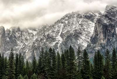 Winter Day at Yosemite National Park