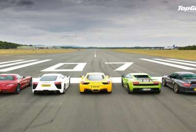 Worlds Fastest and Beautiful Cars Ready To Fly on Runway