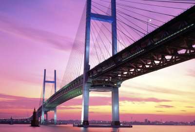 Yokohama Bay Bridge Japan