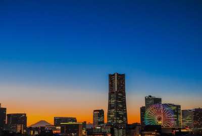 Yokohama Japan at Dawn