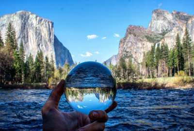 Yosemite Valley Through the Lensball