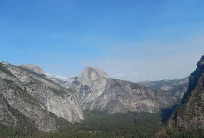 Yosemite Half Dome in August