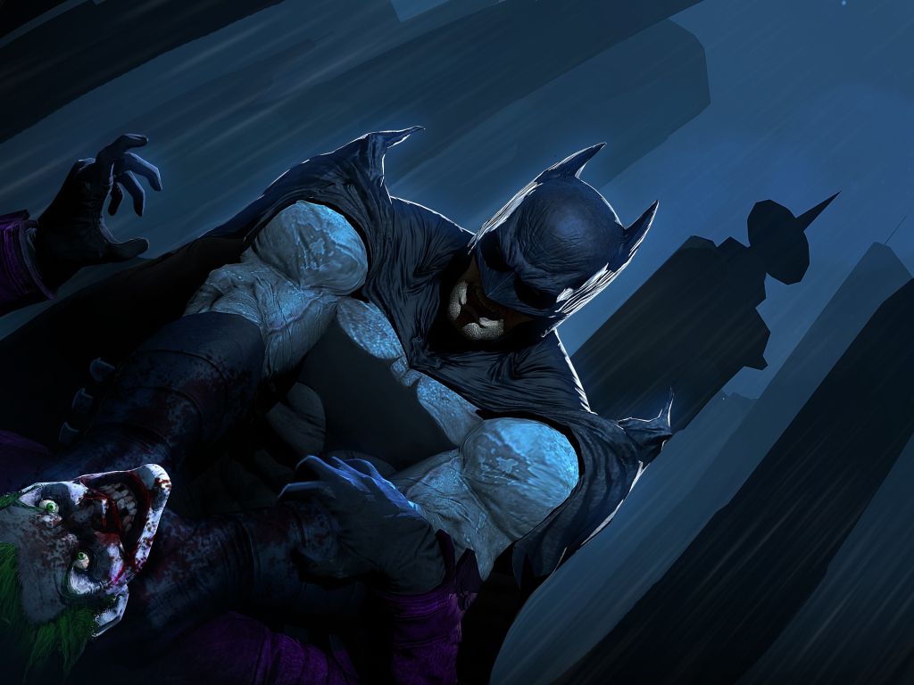 Batman and Joker wallpaper