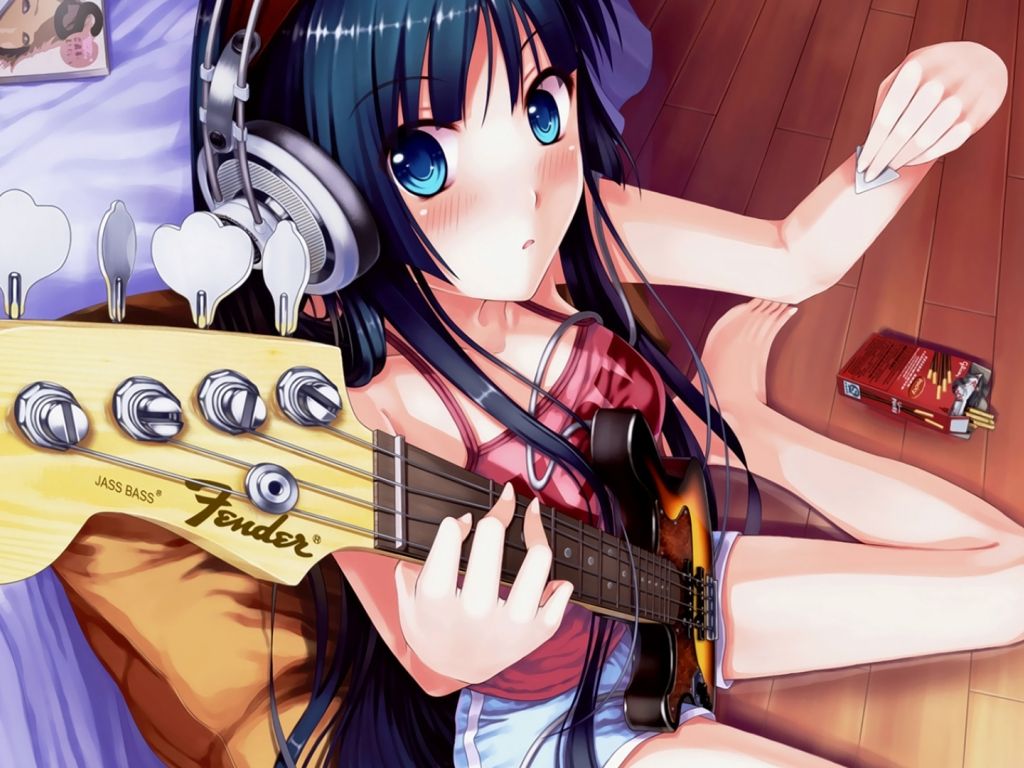 15180 1 Other Anime Anime Girls Guitar Girl With Guitar wallpaper