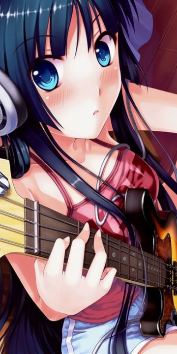 15180 1 Other Anime Anime Girls Guitar Girl With Guitar wallpaper in  360x720 resolution