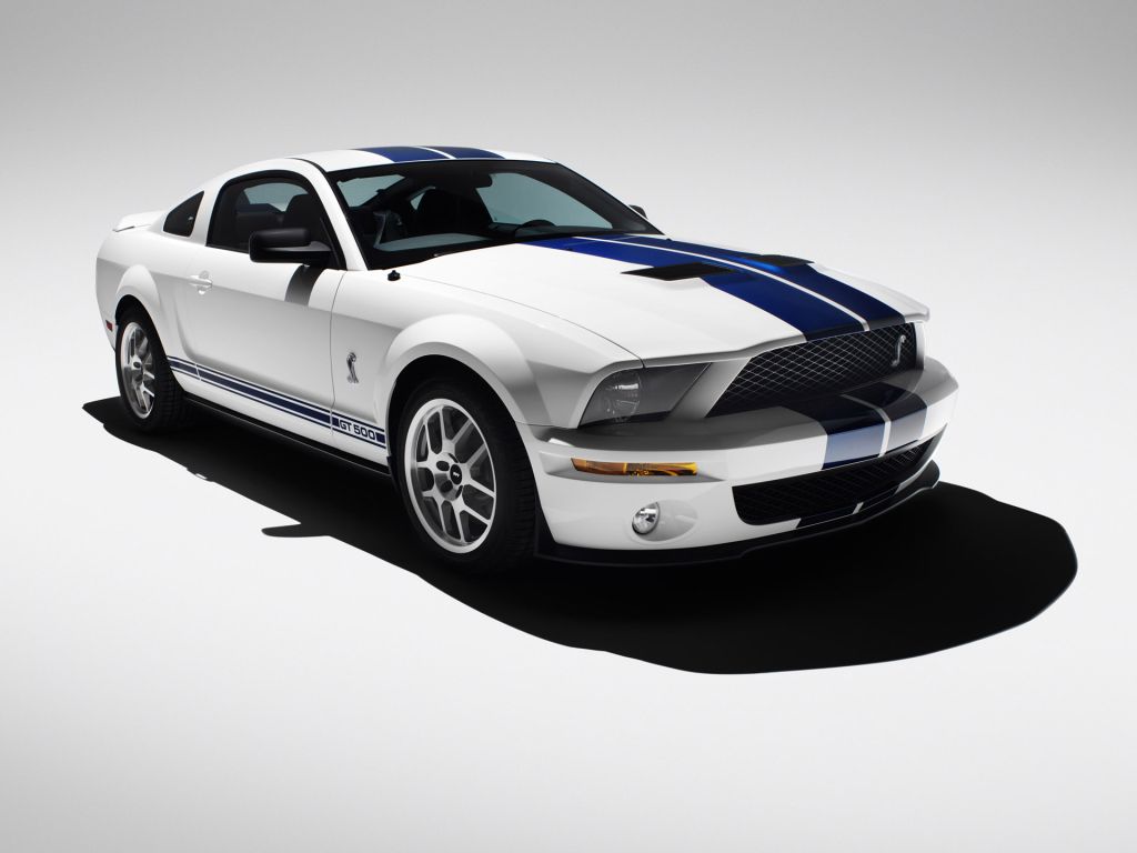 Ford Shelby GT White wallpaper
