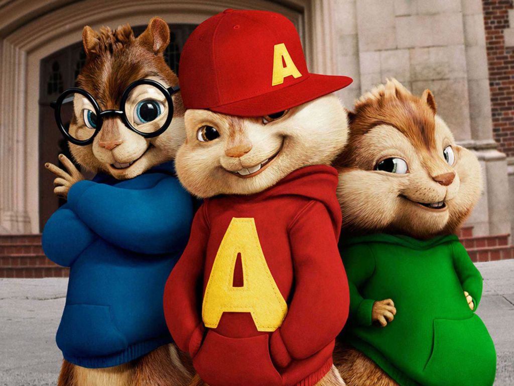 Alvin and the Chipmunks Squeakquel wallpaper