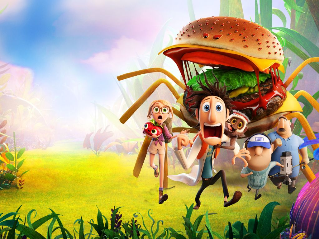Movie Cloudy With a Chance of Meatballs 2 wallpaper