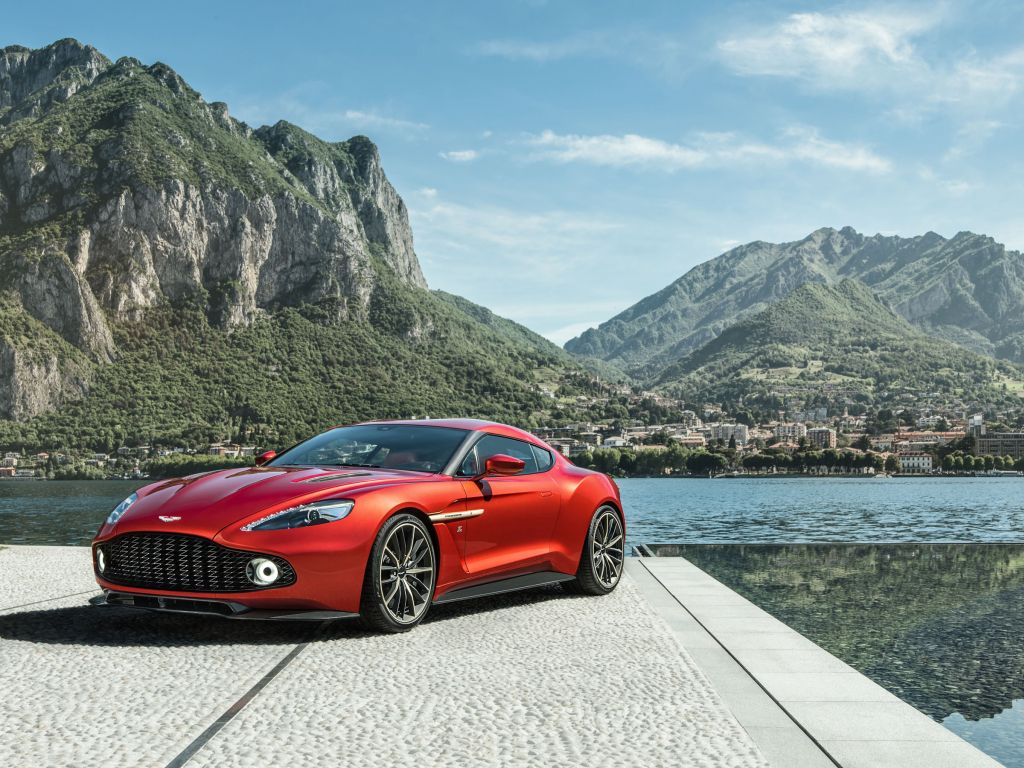 Aston Martin Zagato 4K wallpaper