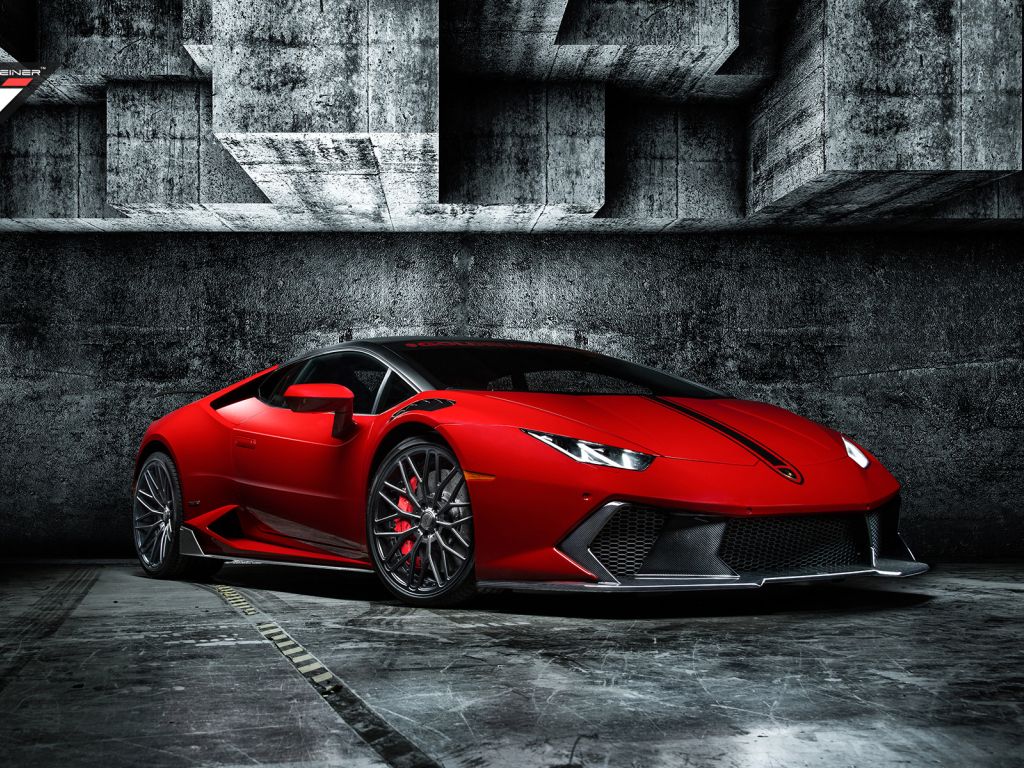 Rosso Mars Novara Edizione Lamborghini Huracan wallpaper
