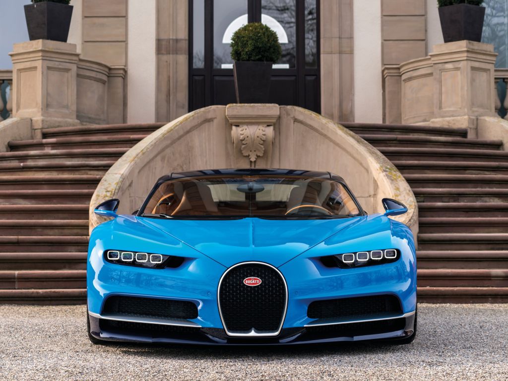 Bugatti Chiron Geneva Auto Show 2016 wallpaper