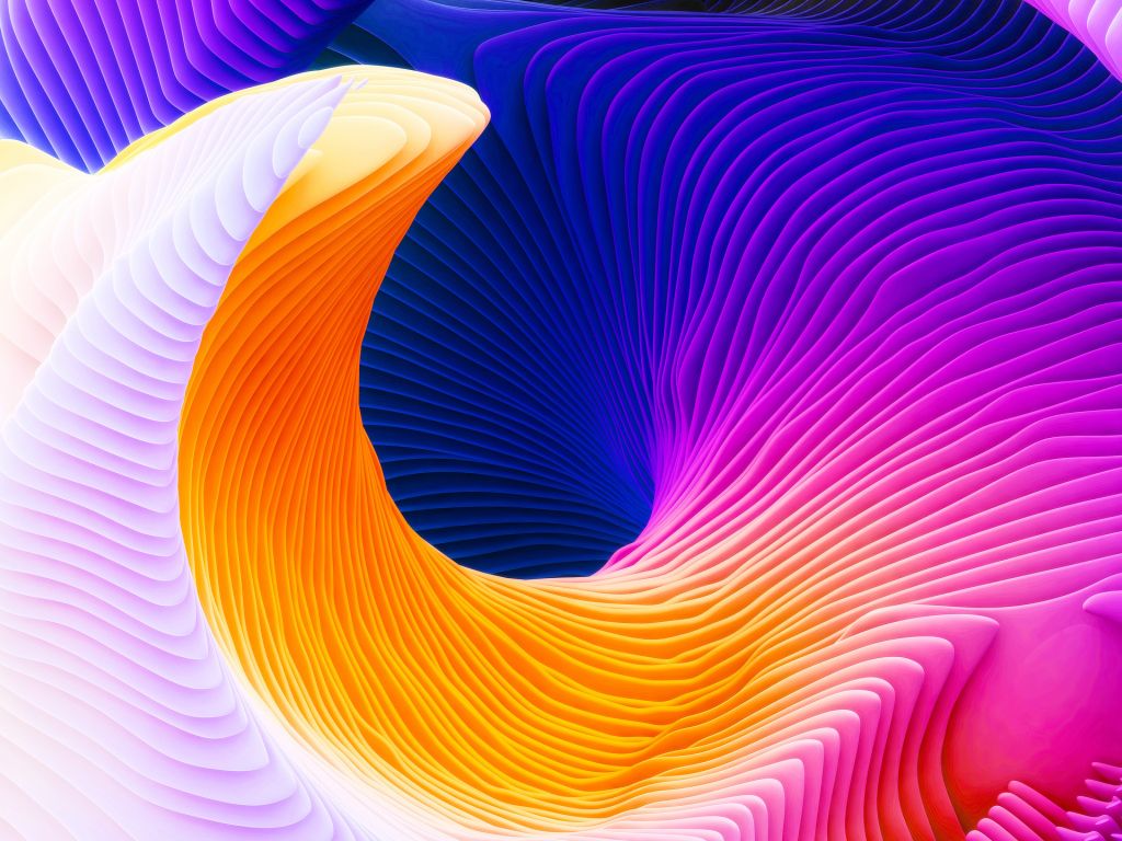 3D Abstract Spiral wallpaper