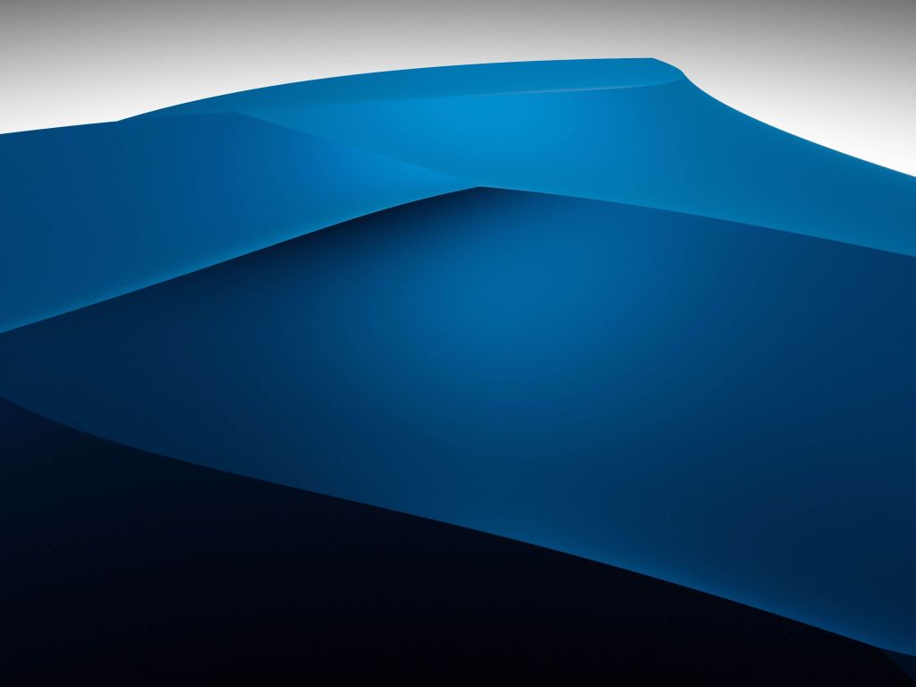 3D Blue Dunes wallpaper