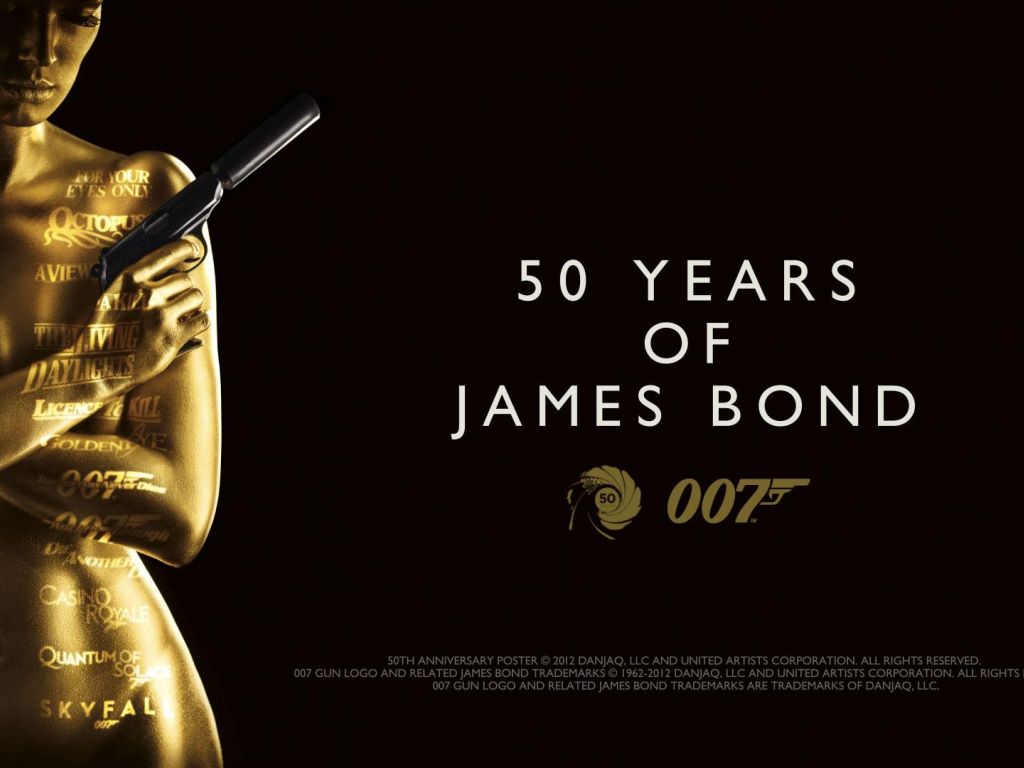 Years of James Bond wallpaper