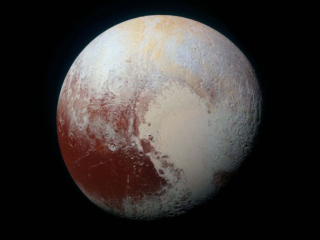 8k NASA Picture of Pluto wallpaper