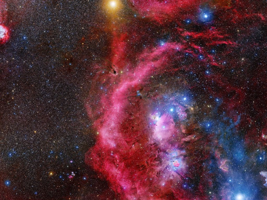 A 212-Hour Exposure of Orion wallpaper