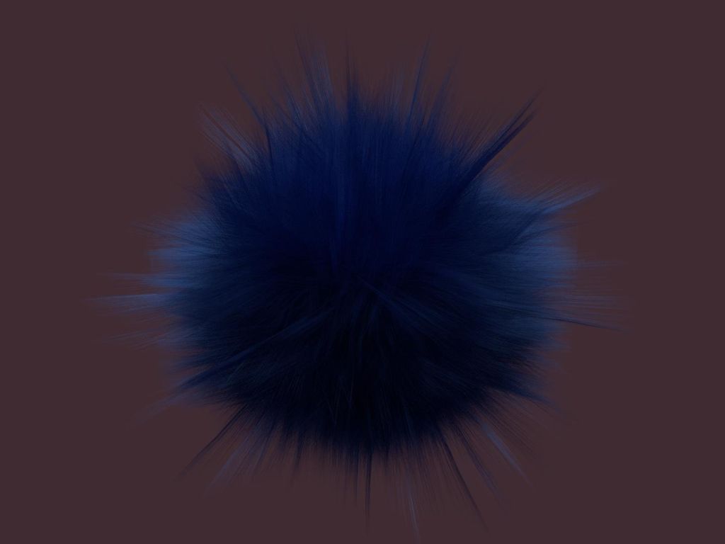 A Ball of Blue Fluff wallpaper