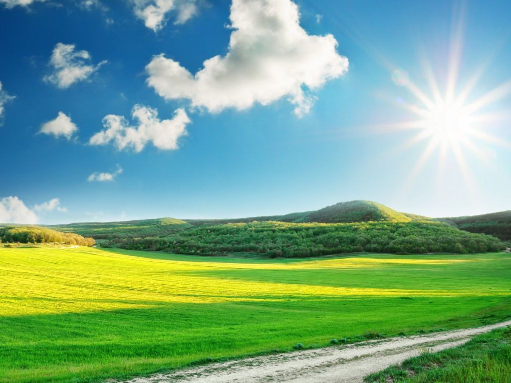 A Beautiful Sunny Day wallpaper