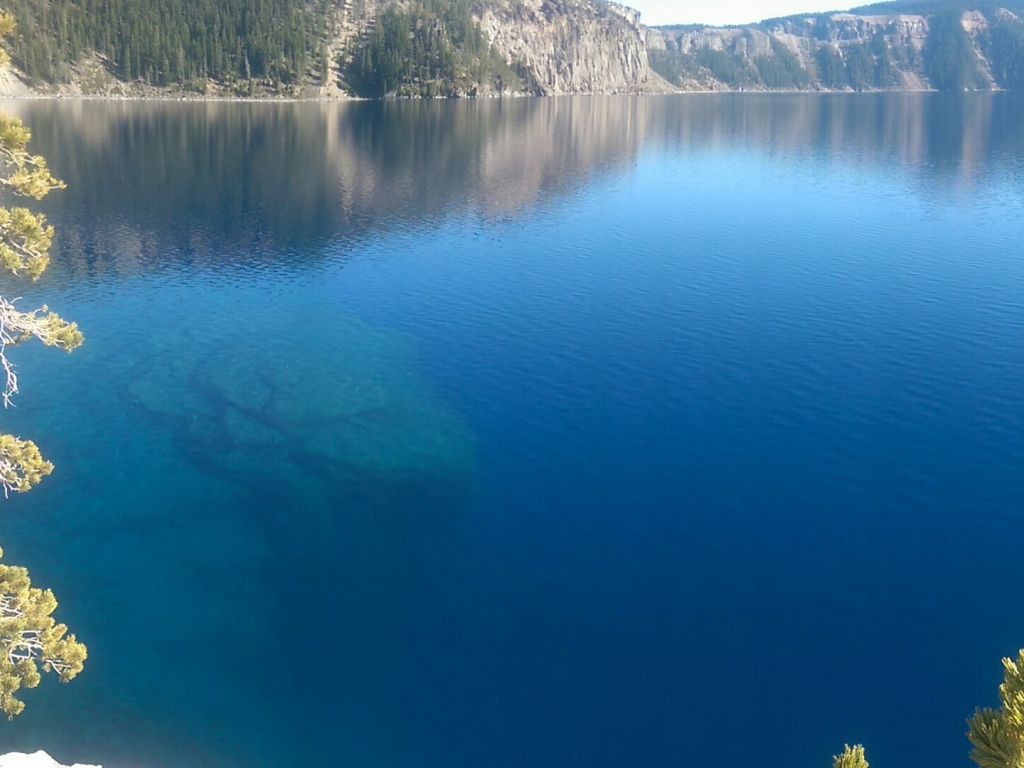 A Different View of Crater Lake wallpaper