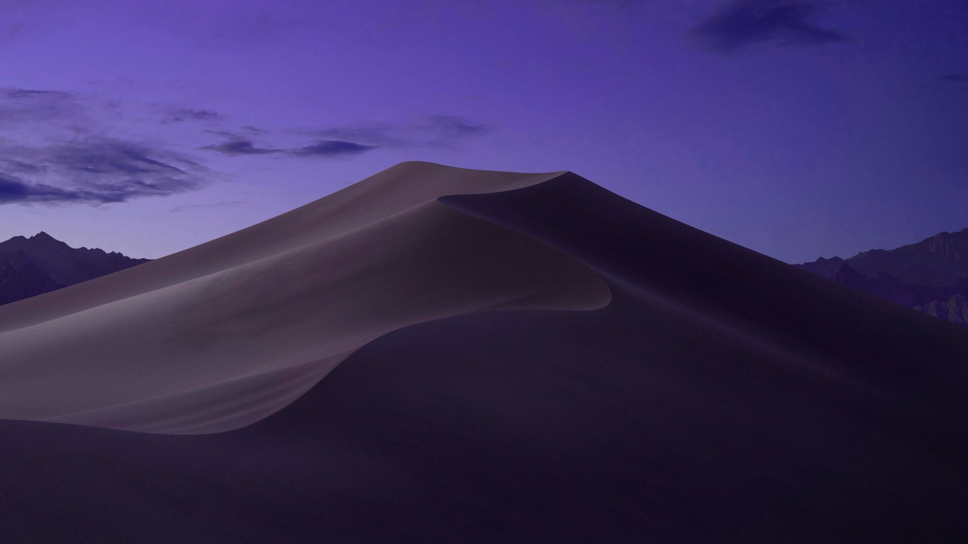 A More Purple-ish Version of the Mac OS Mojave wallpaper in 1920x1080 ...