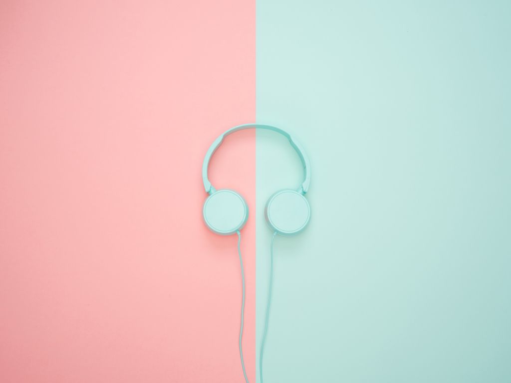 A Pair of Headphone wallpaper