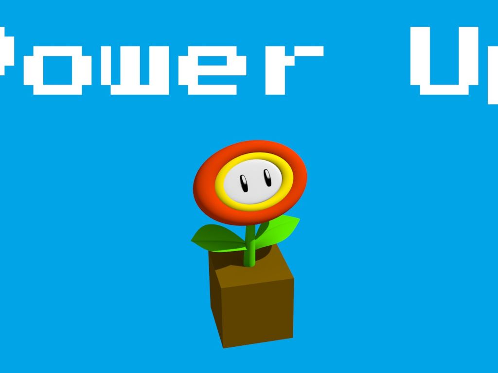 A Simple Power Up wallpaper