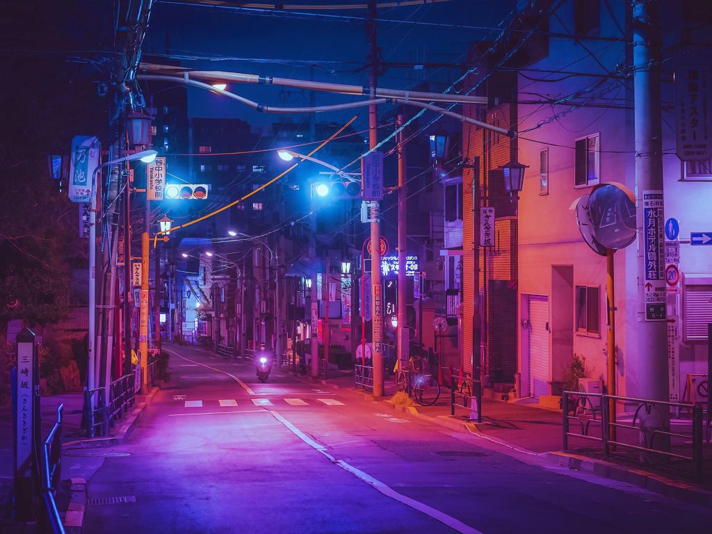 A Street In Japan wallpaper