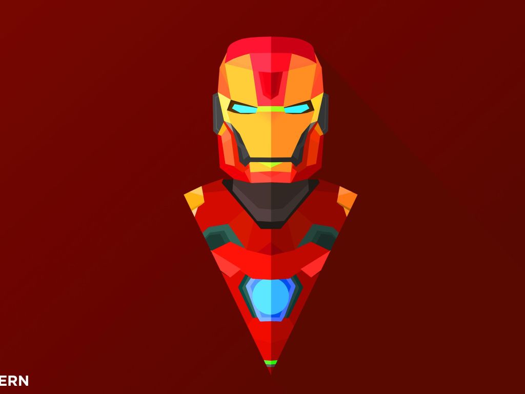 Abstract Iron Man wallpaper