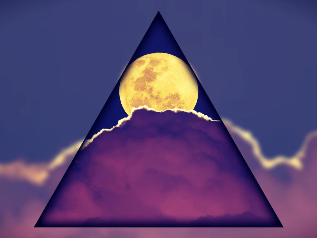 Added to an OC Super Moon From Here wallpaper