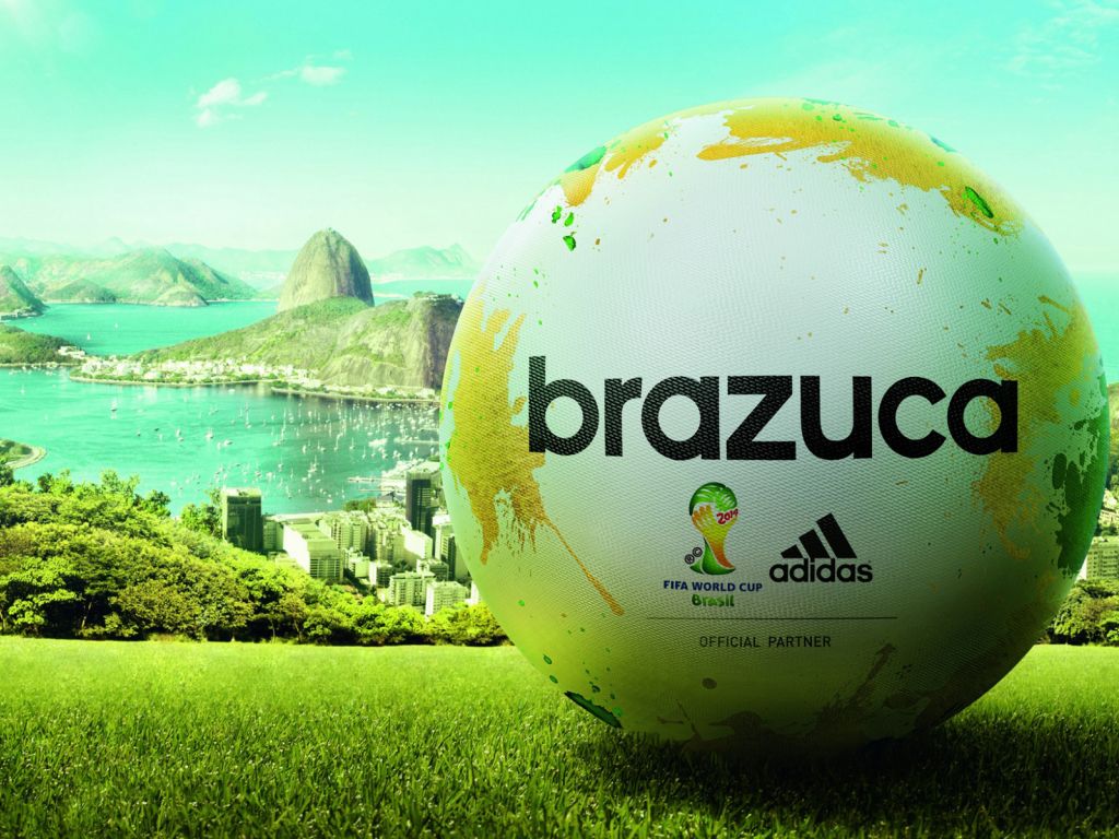 Adidas Brazuca Match Ball FIFA World Cup 2014 wallpaper