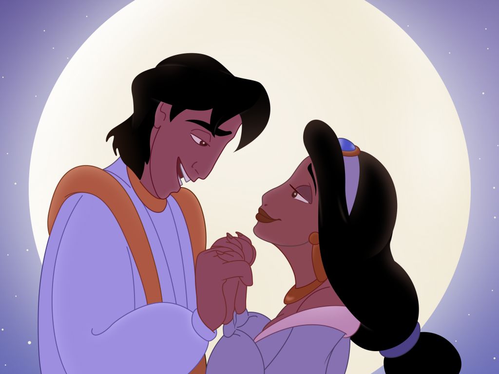 Aladdin and Jasmine OC wallpaper