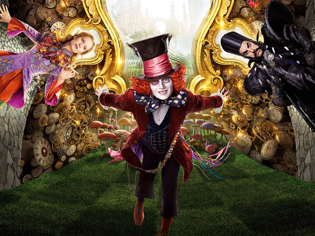 Alice Through the Looking Glass 2016 wallpaper