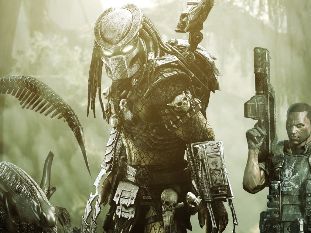 Aliens Vs Predator Game wallpaper