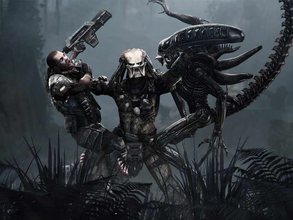 Aliens Vs. Predator Game wallpaper