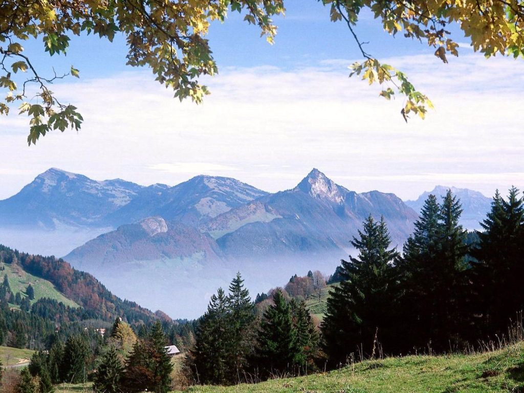 Alpine Panorama wallpaper