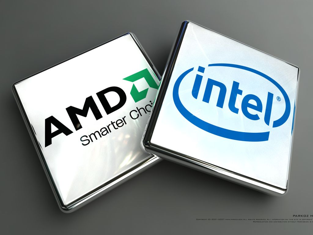 AMD and Intel wallpaper
