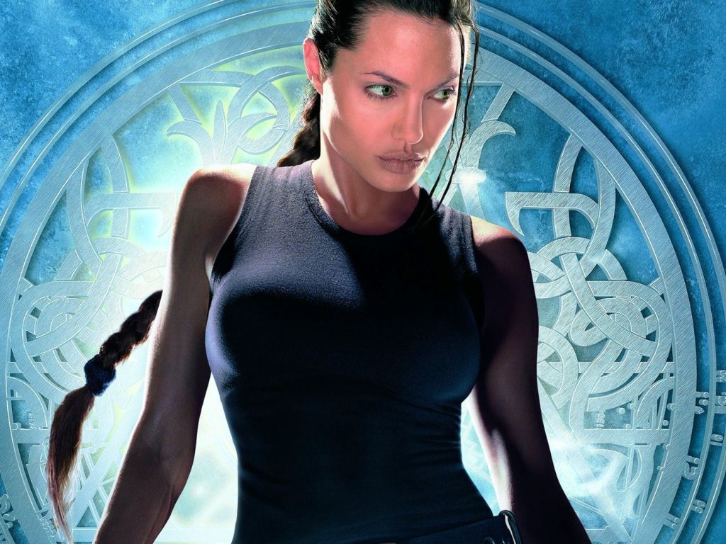 Angelina Jolie as Lara Croft wallpaper