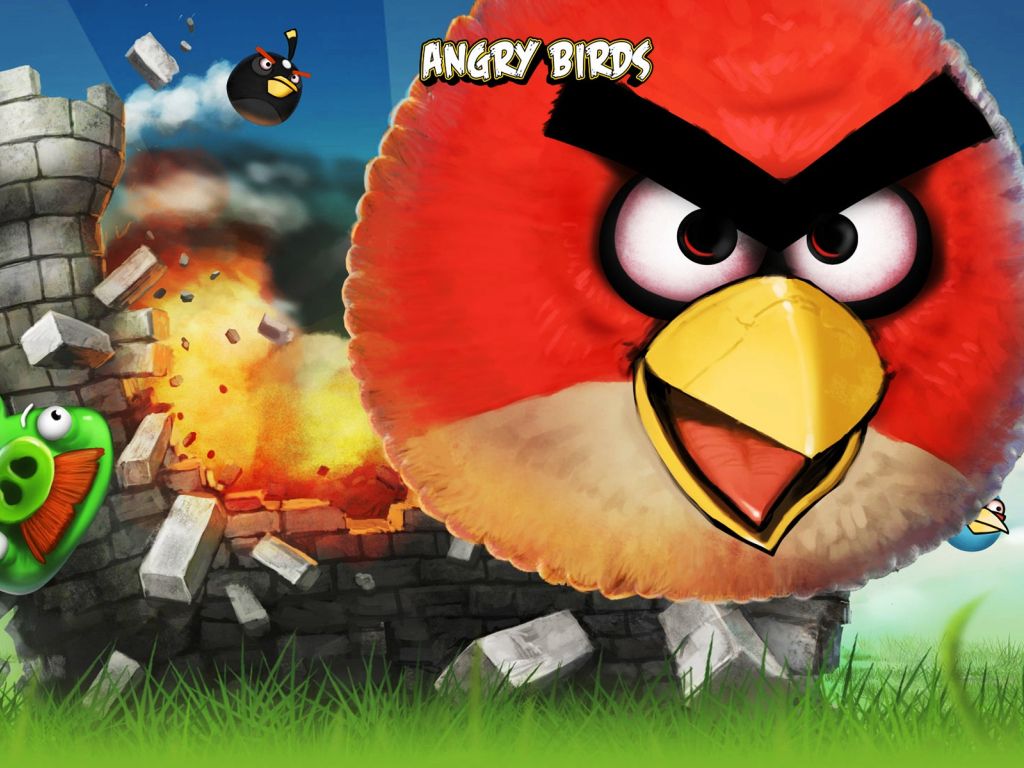 Angry Birds IPhone Game wallpaper