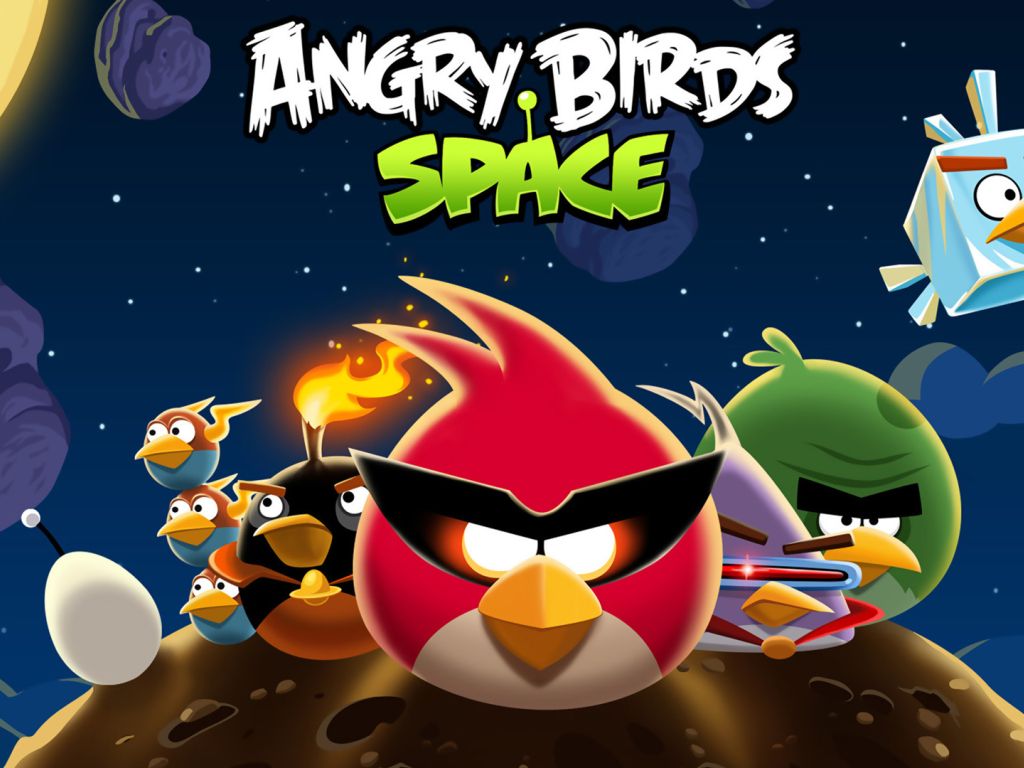 Angry Birds Space Game wallpaper