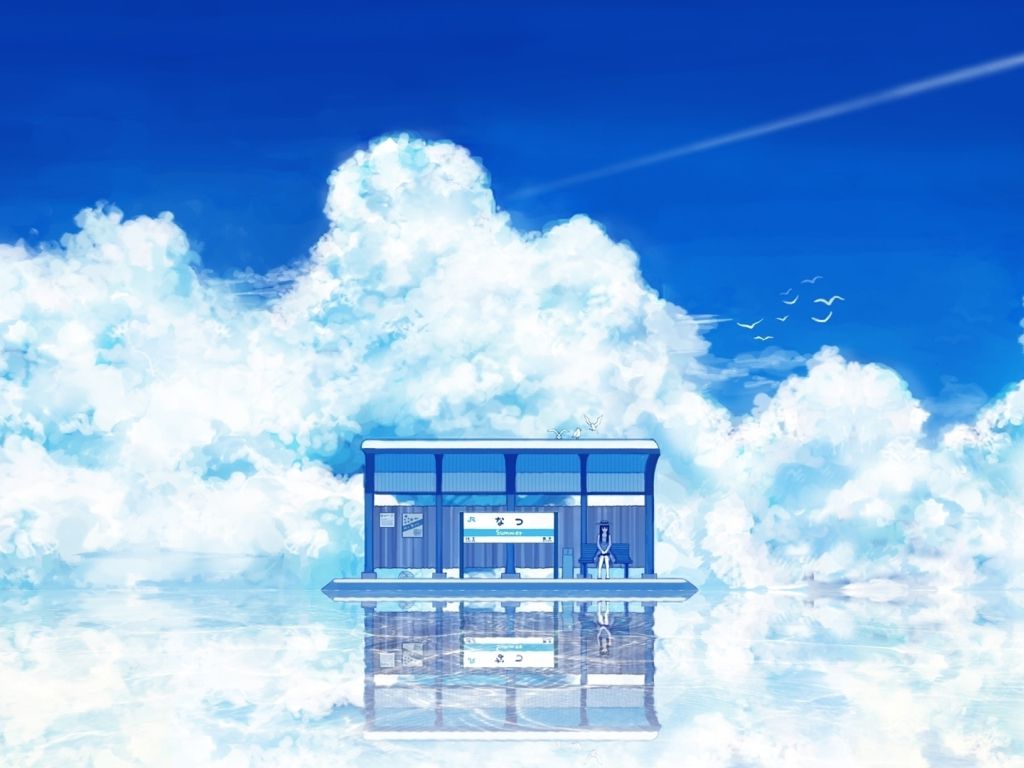 Anime Clouds wallpaper