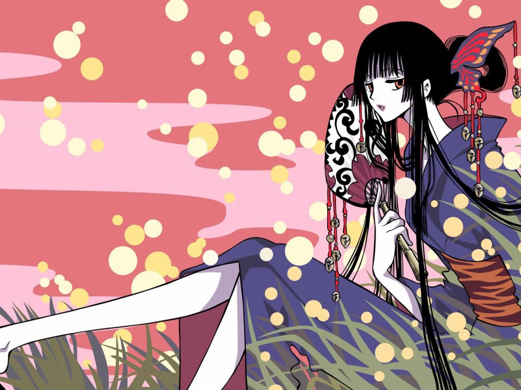 Anime Girl Sitting wallpaper